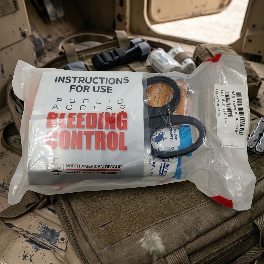 Экстренный набор для остановки кровотечения NAR Bleeding Control Kit с доставкой по России | BreadyФото 4