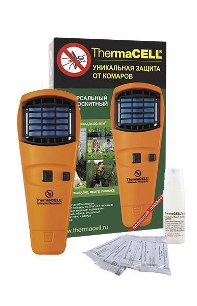 Самый мощный фумигатор от комаров Thermacell (оранжевый) с доставкой по России и в Казахстан | Bready