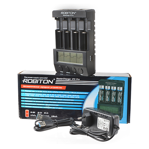 Зарядное устройство Robiton MasterCharger 4T5 Pro с доставкой по России и в Казахстан | BreadyФото 2