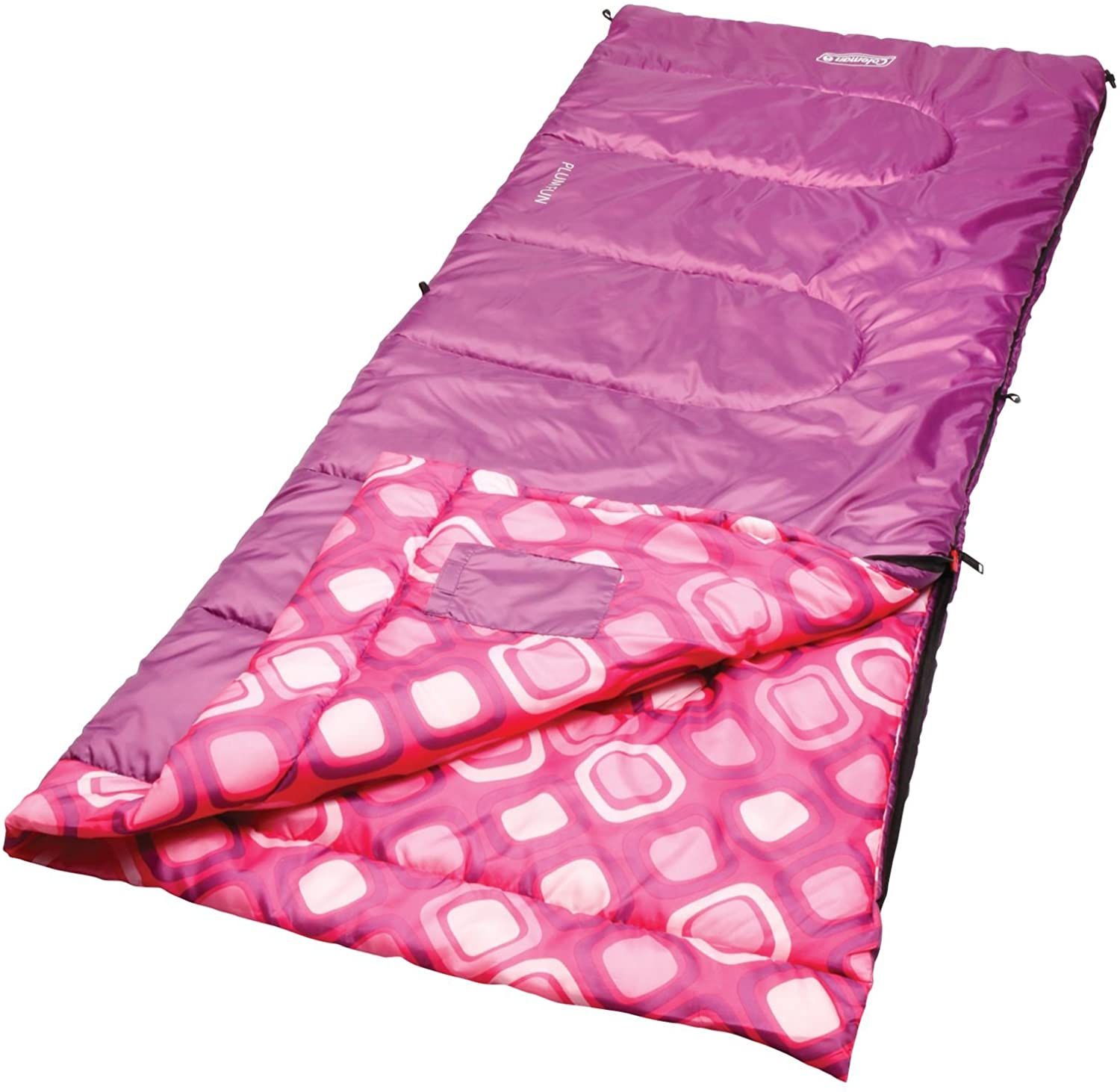 Спальный мешок подростковый Coleman Plum Fun 45 (розовый) с доставкой по России и в Казахстан | BreadyФото 1