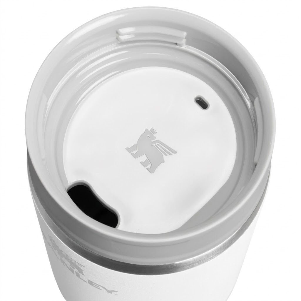 Термокружка Stanley Adventure Shortstack Travel Mug 473ml (белый) 10-13323-002 с доставкой по России | BreadyФото 2