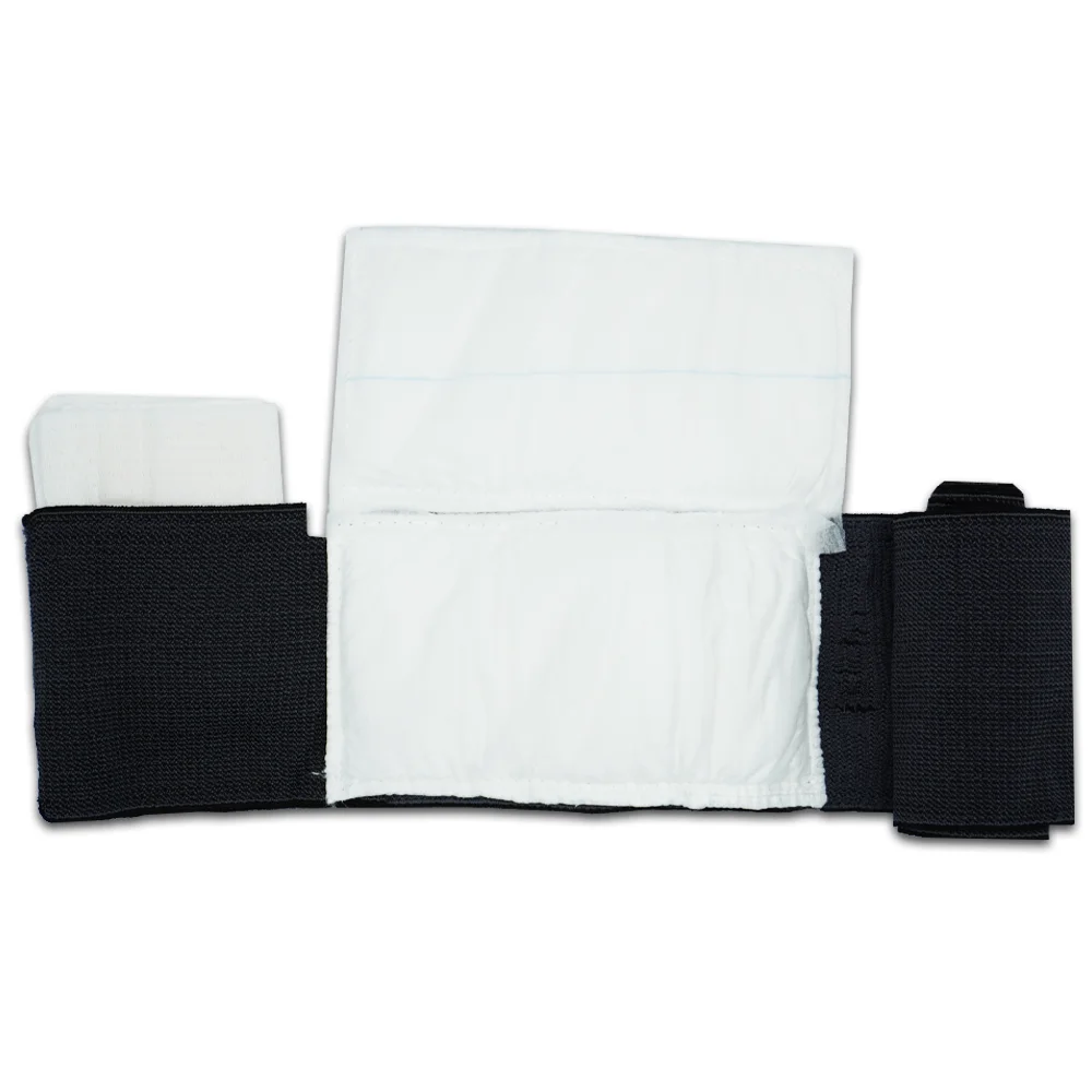 Компрессионный бандаж RHINO Rescue 4" (с аппликатором давления, 2 подушки) PZBD0052 с доставкой по России | BreadyФото 2