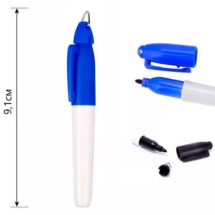 Маркер перманентный тактический синий с доставкой по России | Bready