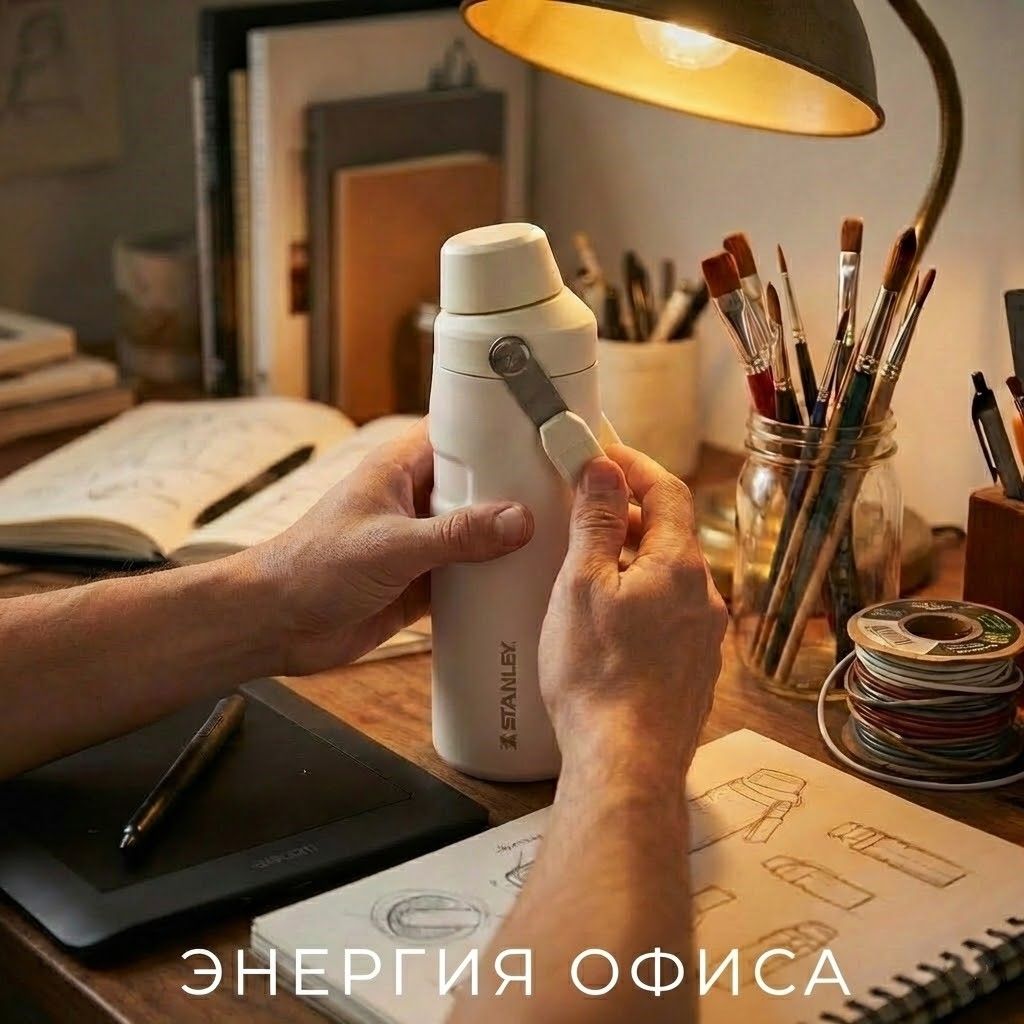 [Дисконт] Термобутылка STANLEY GO Iceflow™ 0,47L (10-12579-004) розовая с доставкой по России | BreadyФото 6