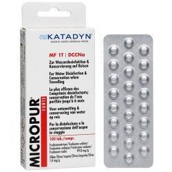 Таблетки для обеззараживания воды Катадин Форте Katadyn Micropur Forte MF 1T №100