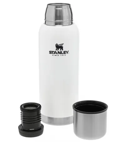 Термос STANLEY  Adventure Vacuum Bottle 10-01562-049 белый 739 ML с доставкой по России и в Казахстан | BreadyФото 0