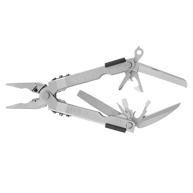 MULTI-PLIER 600 - STAINLESS, CARBIDE CUTTERS, NEEDLENOSE, LEATHER SHEATH с доставкой по России и в Казахстан | BreadyФото 0