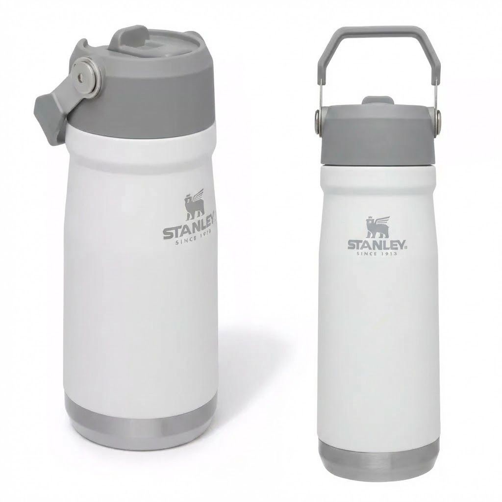 Термокружка STANLEY THE ICEFLOW™ FLIP STRAW WATER BOTTLE (белая), 500 ml, 10-09991-072 с доставкой по России | BreadyФото 3