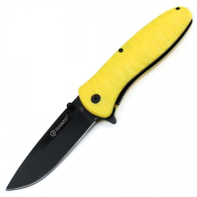Нож Ganzo G622-Y-1, желтый с доставкой по России и в Казахстан | Bready