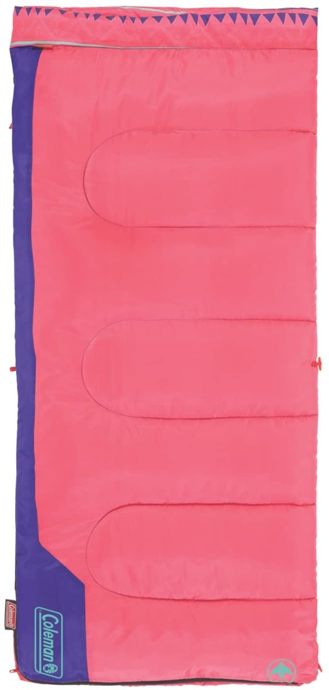 Спальный мешок детский Coleman Kids 50 (розовый) с доставкой по России и в Казахстан | BreadyФото 1