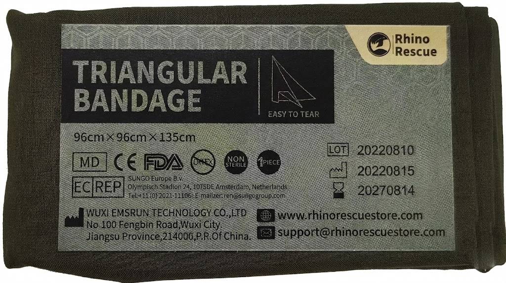 Треугольный бандаж косынка RHINO Rescue с доставкой по России | BreadyФото 0