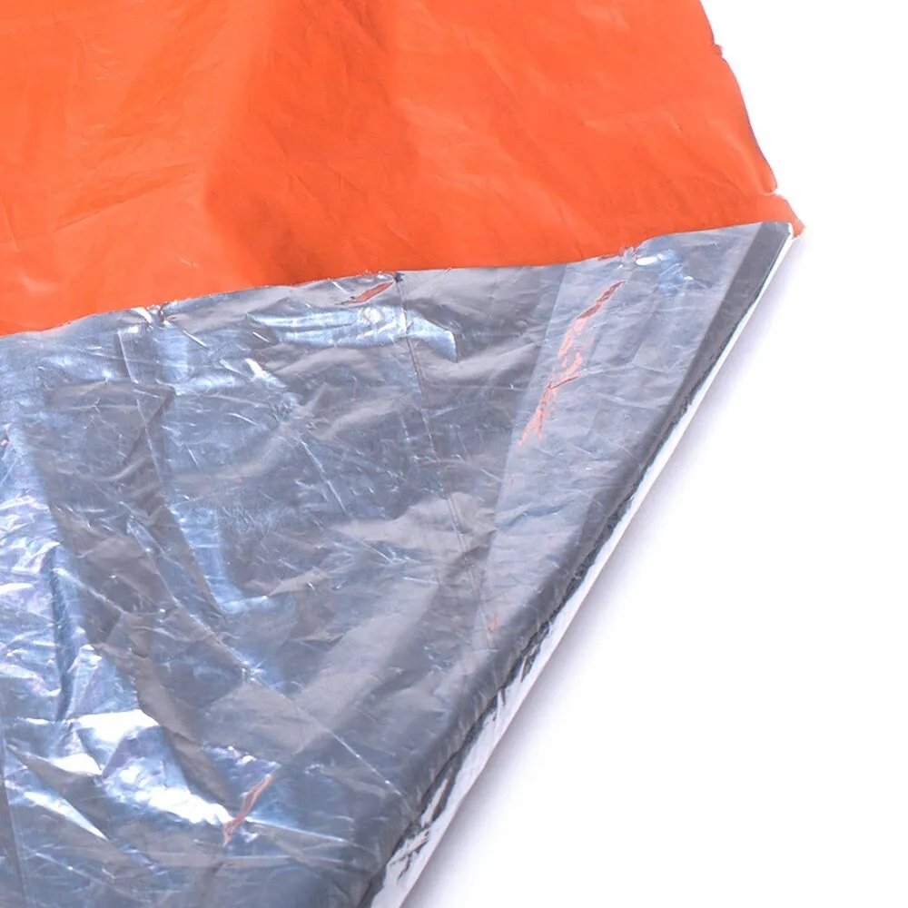 Термоодеяло Emergency Thermal Blanket 210х130 см (оранжевое) с доставкой по России и в Казахстан | BreadyФото 1