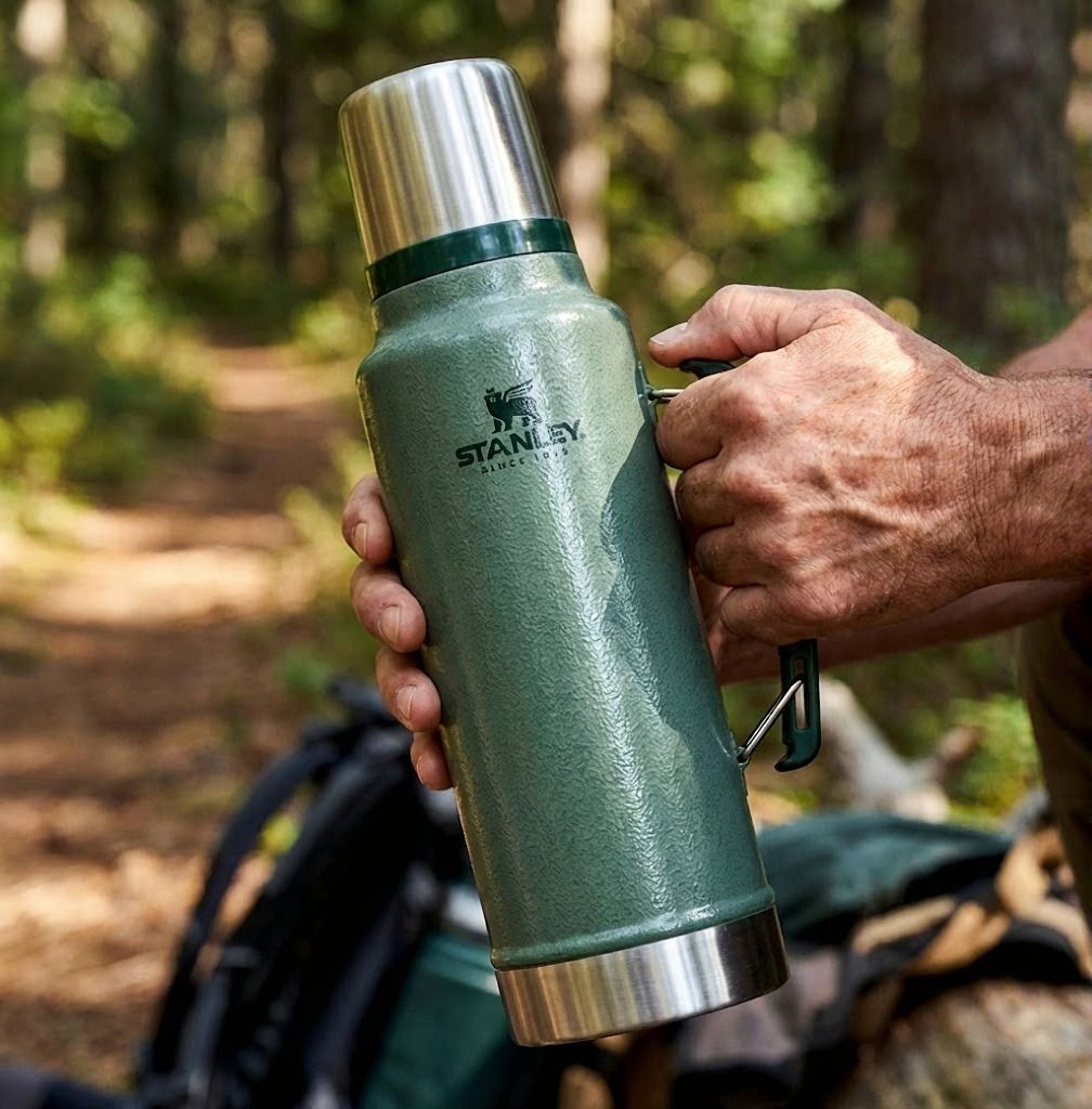 [Дисконт] Термос STANLEY CLASSIC 10-12417-001 темно-зеленый 1,4L с доставкой по России | BreadyФото 4