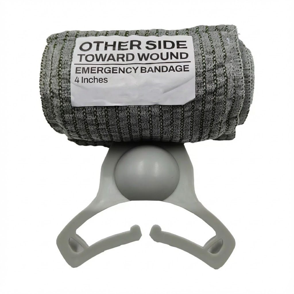 Компрессионный бандаж RHINO Rescue 6" (с аппликатором давления, 1 подушка) PZBD0162 с доставкой по России | BreadyФото 3