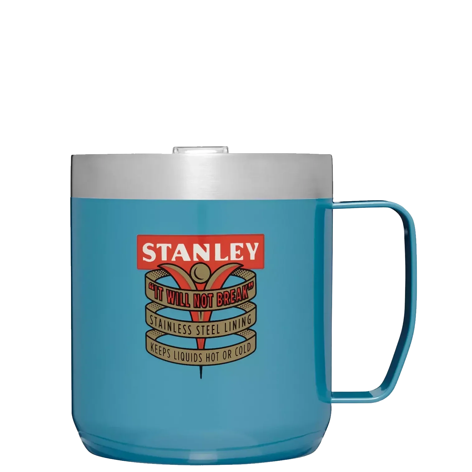 Кружка THE MILESTONES CAMP MUG STANLEY, 10-09366-239  (цвет 1940 Topaz Gloss) с доставкой по России и в Казахстан | BreadyФото 2