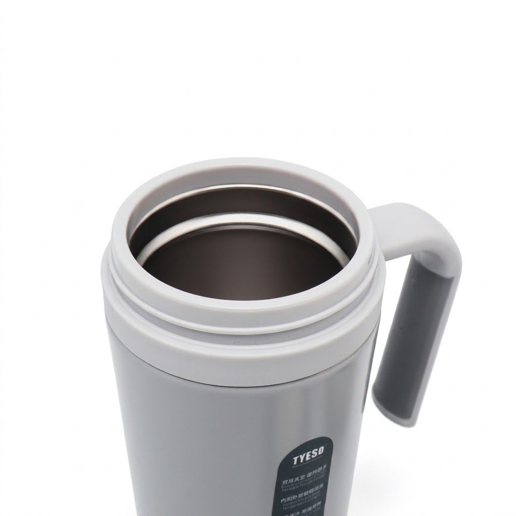 Термокружка Tyeso TS-8839 светло-серая 500ML с доставкой по России | BreadyФото 3