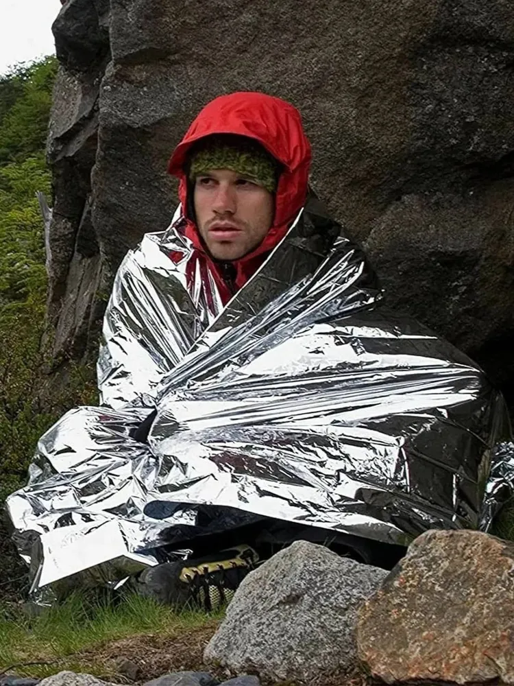 Изотермическое одеяло Rhino Rescue Emergency Blanket (160x210см) PZJJ0007 с доставкой по России | BreadyФото 6