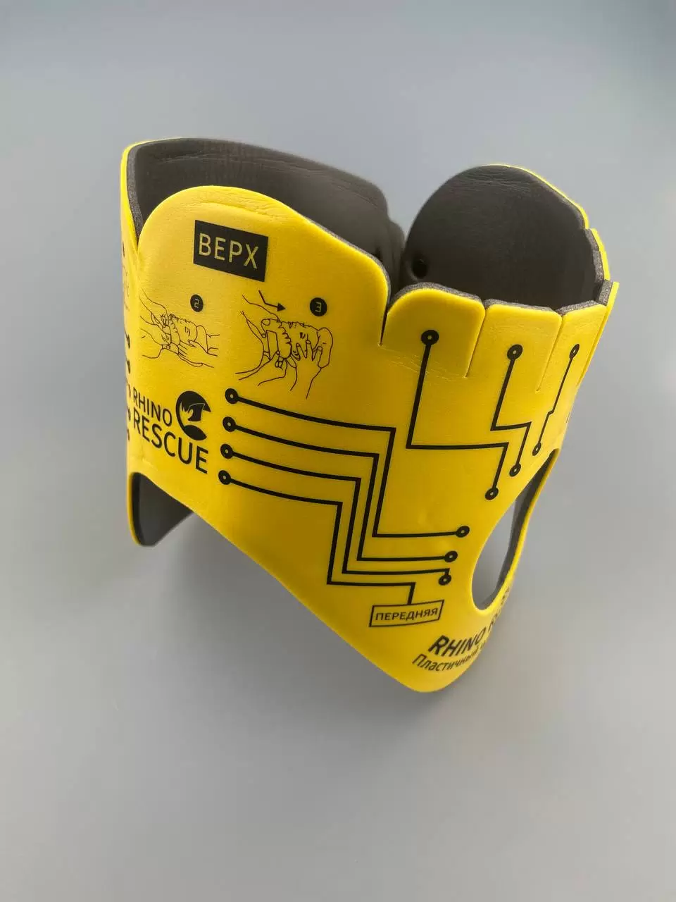 Пластичный шейный бандаж (воротник) Rhino Rescue с доставкой по России | BreadyФото 9