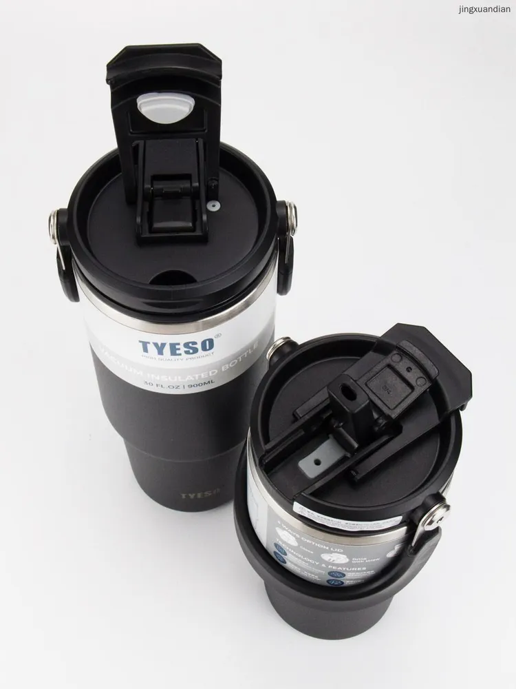 Термокружка Tyeso TS-8826 (черная) с доставкой по России | BreadyФото 7
