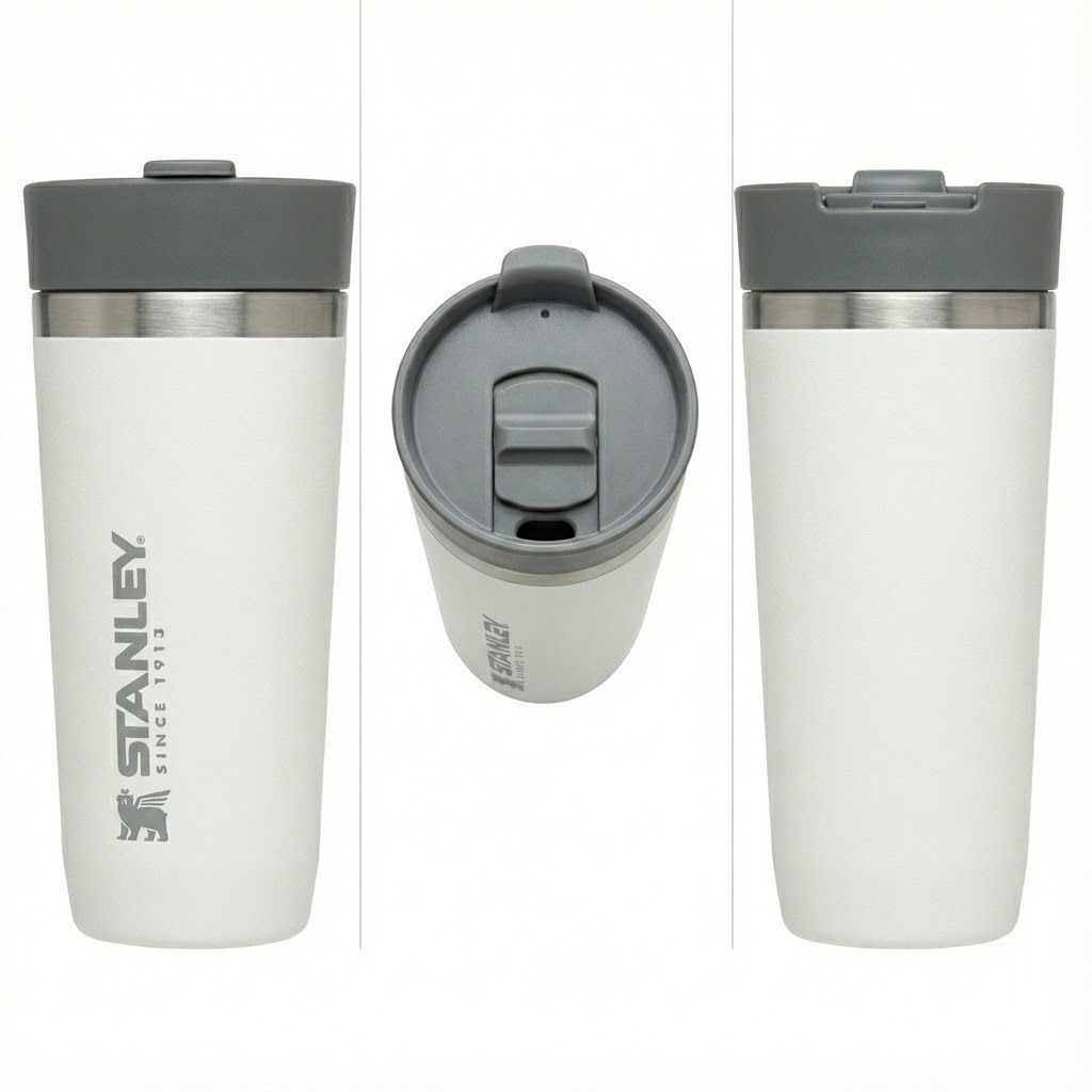 Термокружка STANLEY Go Tumbler 10-03112-048 серая 0,5L с доставкой по России | BreadyФото 4