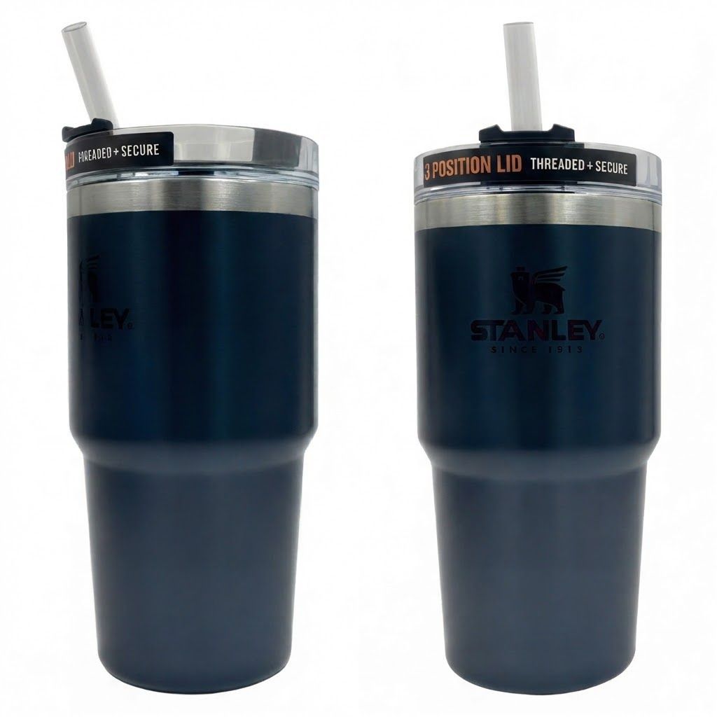 Термокружка STANLEY Adventure Quencher Travel Tumbler 10-08481-012 синий металлик, 680mL с доставкой по России | BreadyФото 3