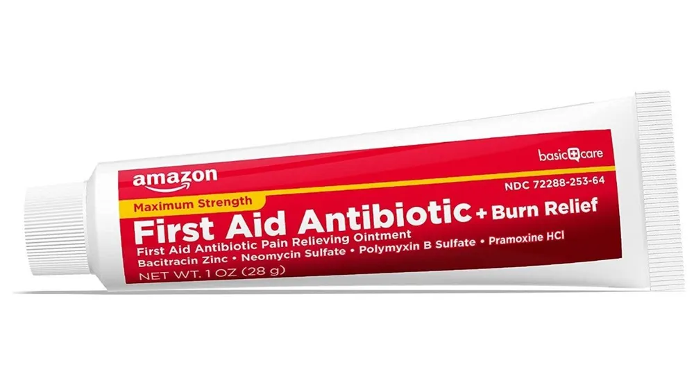 Мазь с тройным антибиотиком Amazon Basic Care First Aid с доставкой по России и в Казахстан | BreadyФото 1