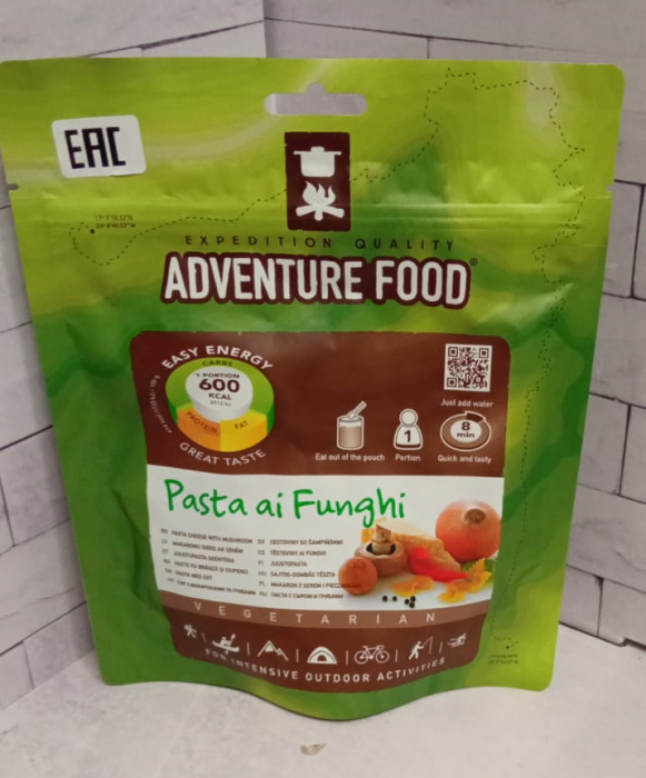 Паста с грибами Adventure Food PASTA AI FUNGHI с доставкой по России и в Казахстан | Bready