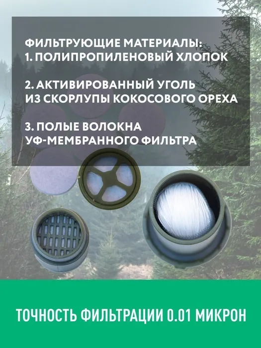 Походный фильтр для воды, реплика Survivor PRO с доставкой по России и в Казахстан | BreadyФото 4