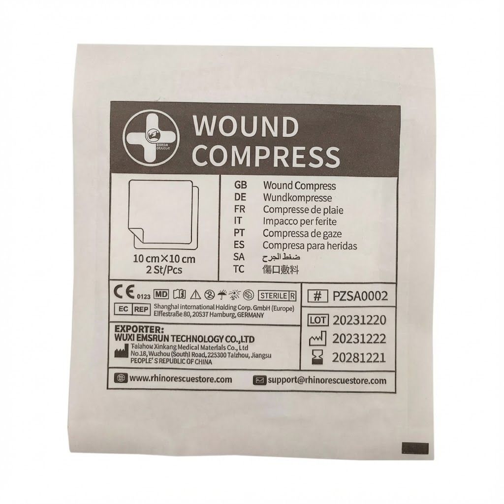 Раневая повязка (компресс)  RHINO Rescue Wound Compress с доставкой по России | BreadyФото 0