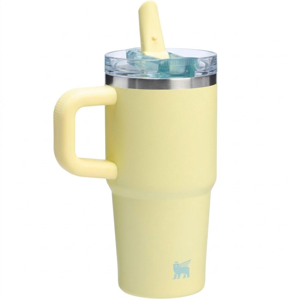 Термокружка STANLEY The Quencher ProTour Flip Straw Tumbler 591 ml (помело pomelo), 10-12980-010 с доставкой по России | BreadyФото 2