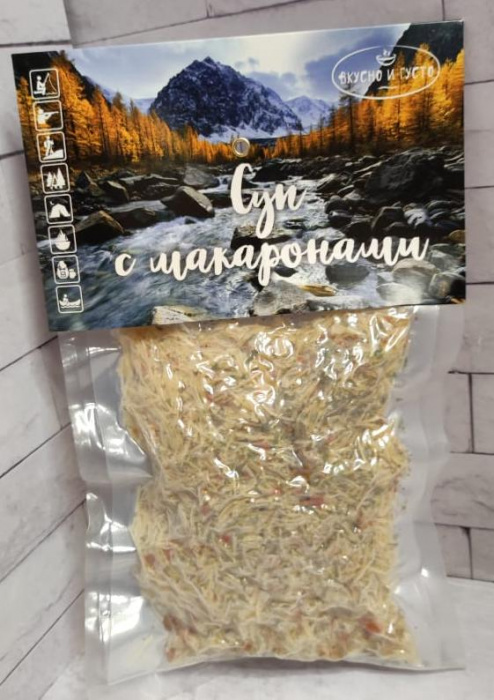 Суп с макаронами "Вкусно и густо" 140 г с доставкой по России и в Казахстан | Bready