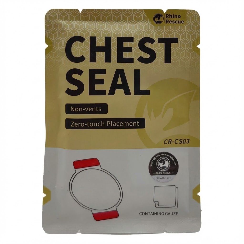 Окклюзионный пластырь невентилируемый RHINO Rescue CR-CS03 с доставкой по России | BreadyФото 2