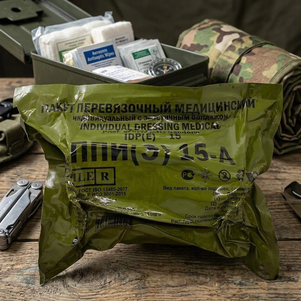 Бандаж (Пакет перевязочный индивидуальный) ППИ-Э-15 абдоминальный, АППОЛО с доставкой по России | BreadyФото 3