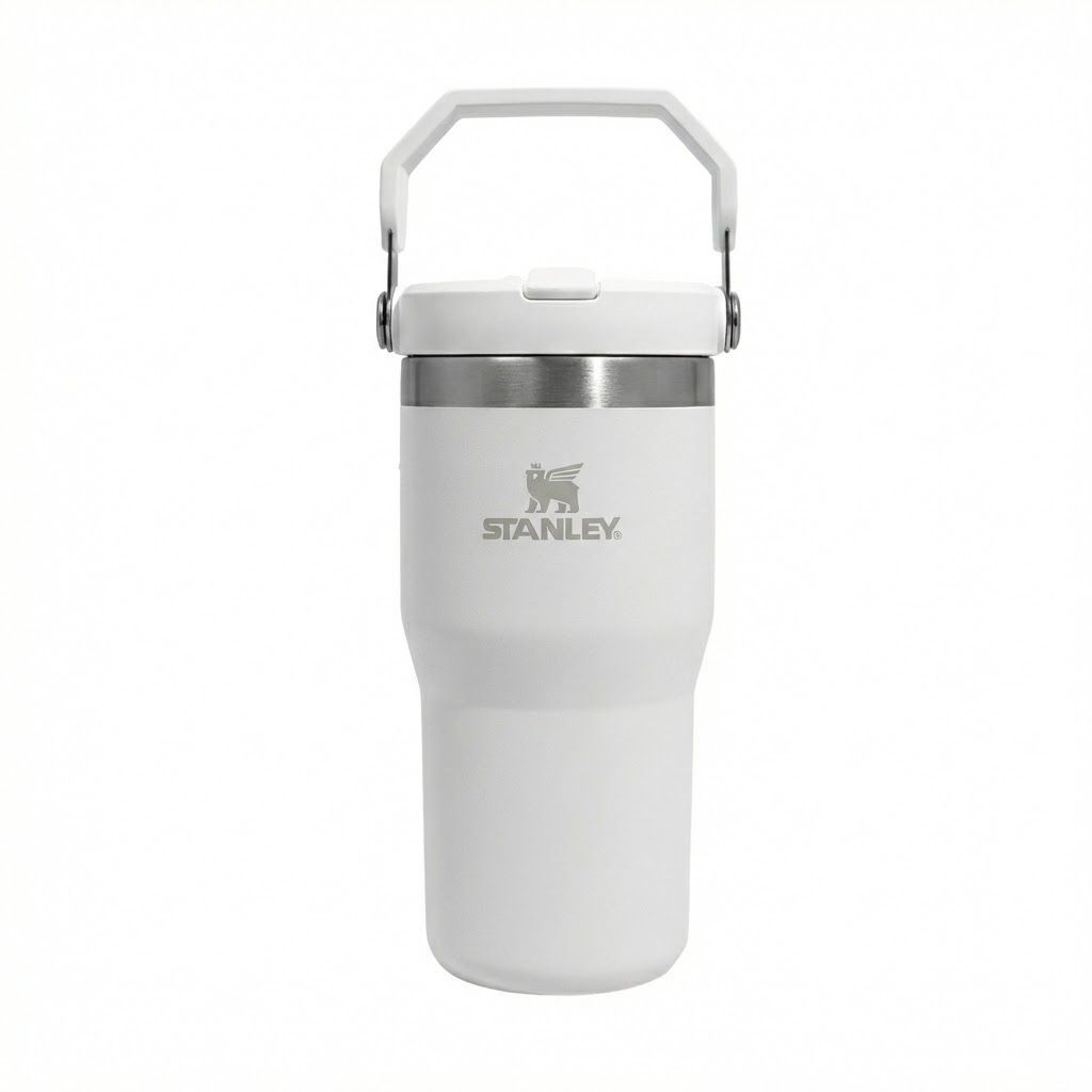 Термокружка Stanley The Iceflow Flip Straw Tumbler (белый), 10-09994-288, 591 мл с доставкой по России | BreadyФото 0