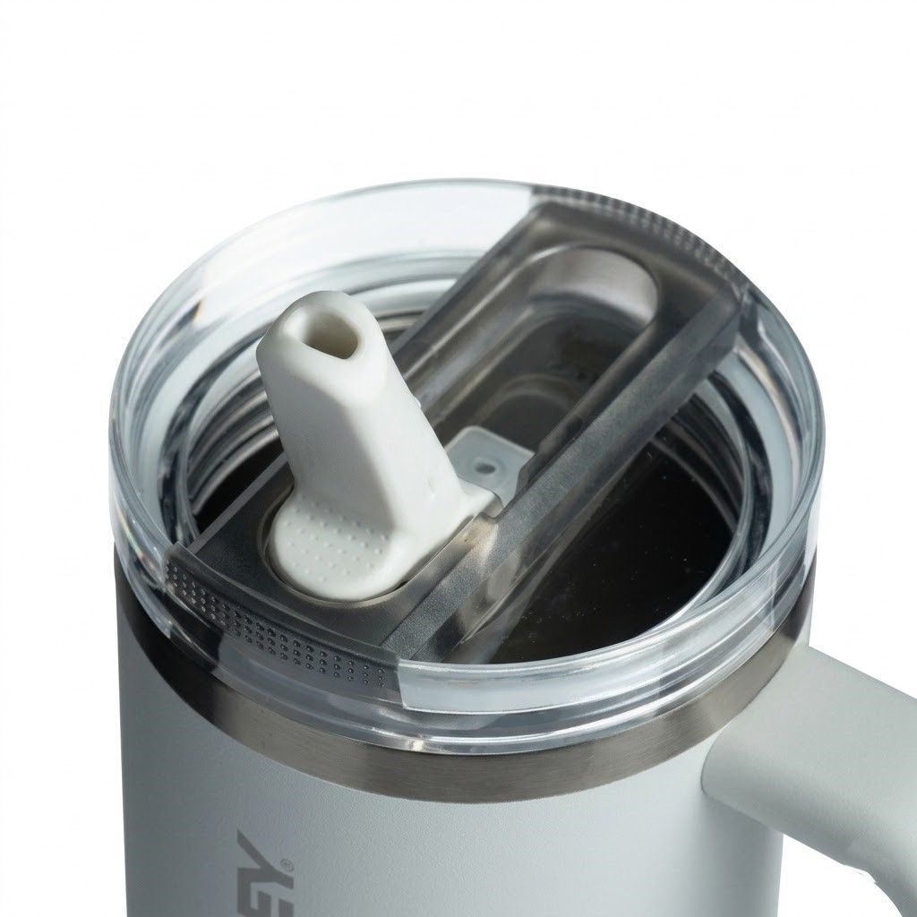 Термокружка STANLEY The Quencher ProTour Flip Straw Tumbler 887 ml (мороз frost), 10-12981-009 с доставкой по России | BreadyФото 2