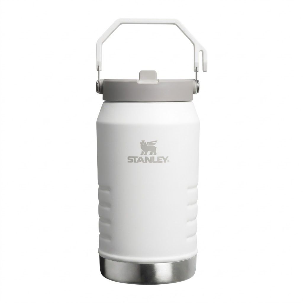 Вакуумный кувшин Stanley IceFlow Flip Straw Jug 1.18L (белый), 10-09996-033 с доставкой по России | BreadyФото 0