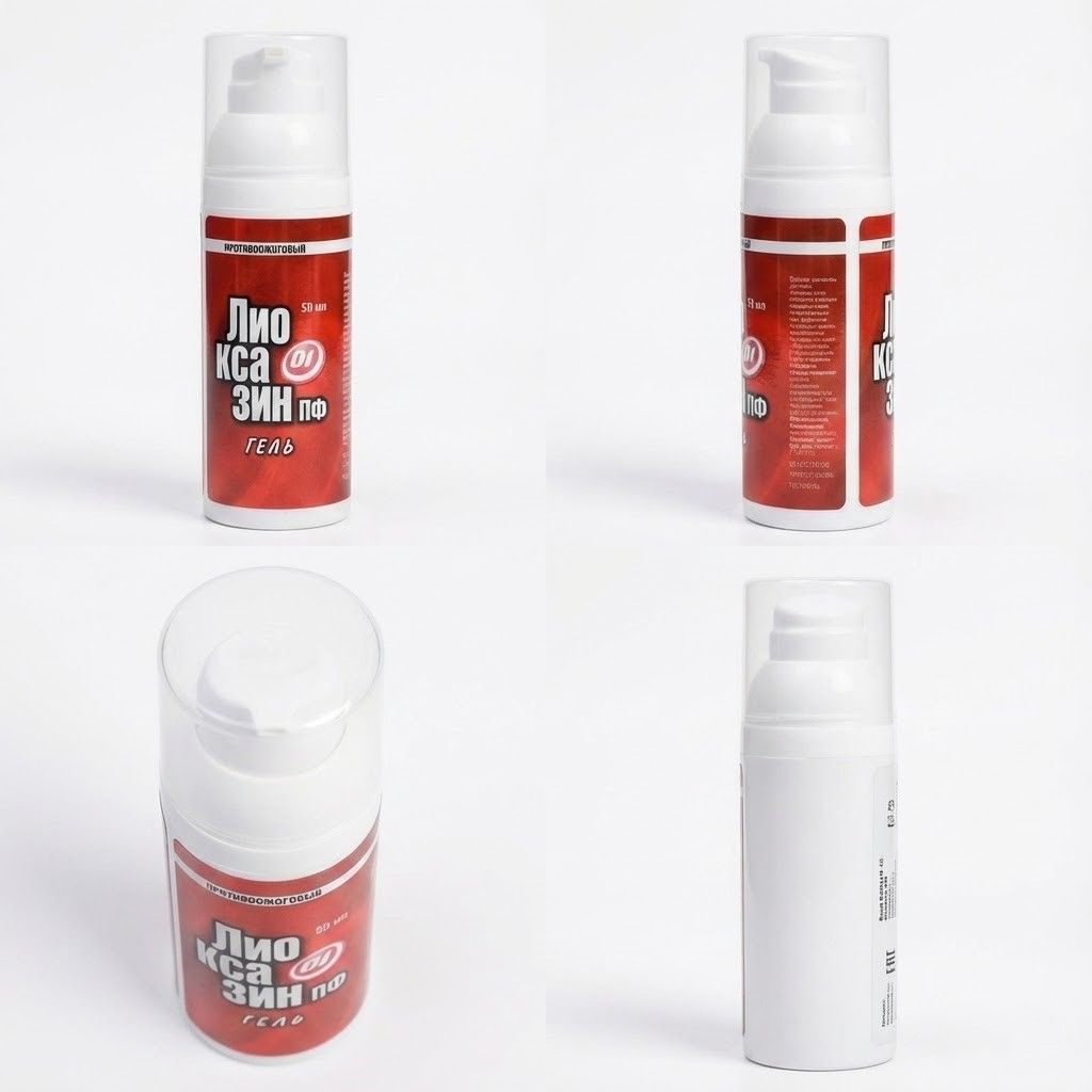 Лиоксазин ПФ гидрогель противоожоговый 50 мл с доставкой по России | BreadyФото 3