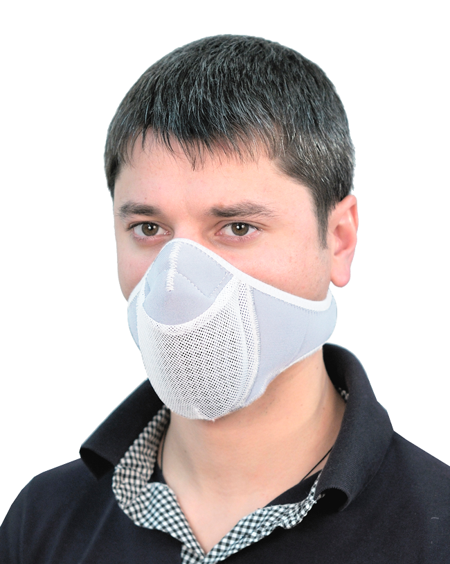 Тепловая маска Полумаска арт. ТМ 2.2 (белый) САЙВЕР|SAYVER с доставкой по России и в Казахстан | BreadyФото 0
