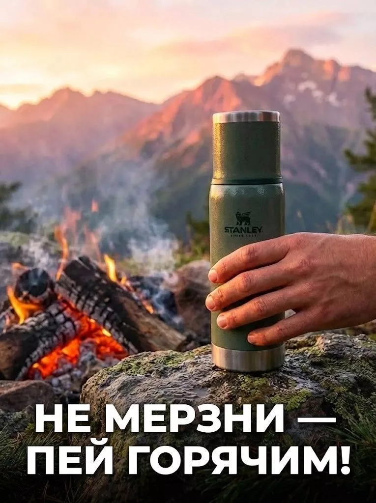 Термос STANLEY ADVENTURE 10-10818-014 зеленый 0.75 L с доставкой по России | BreadyФото 11