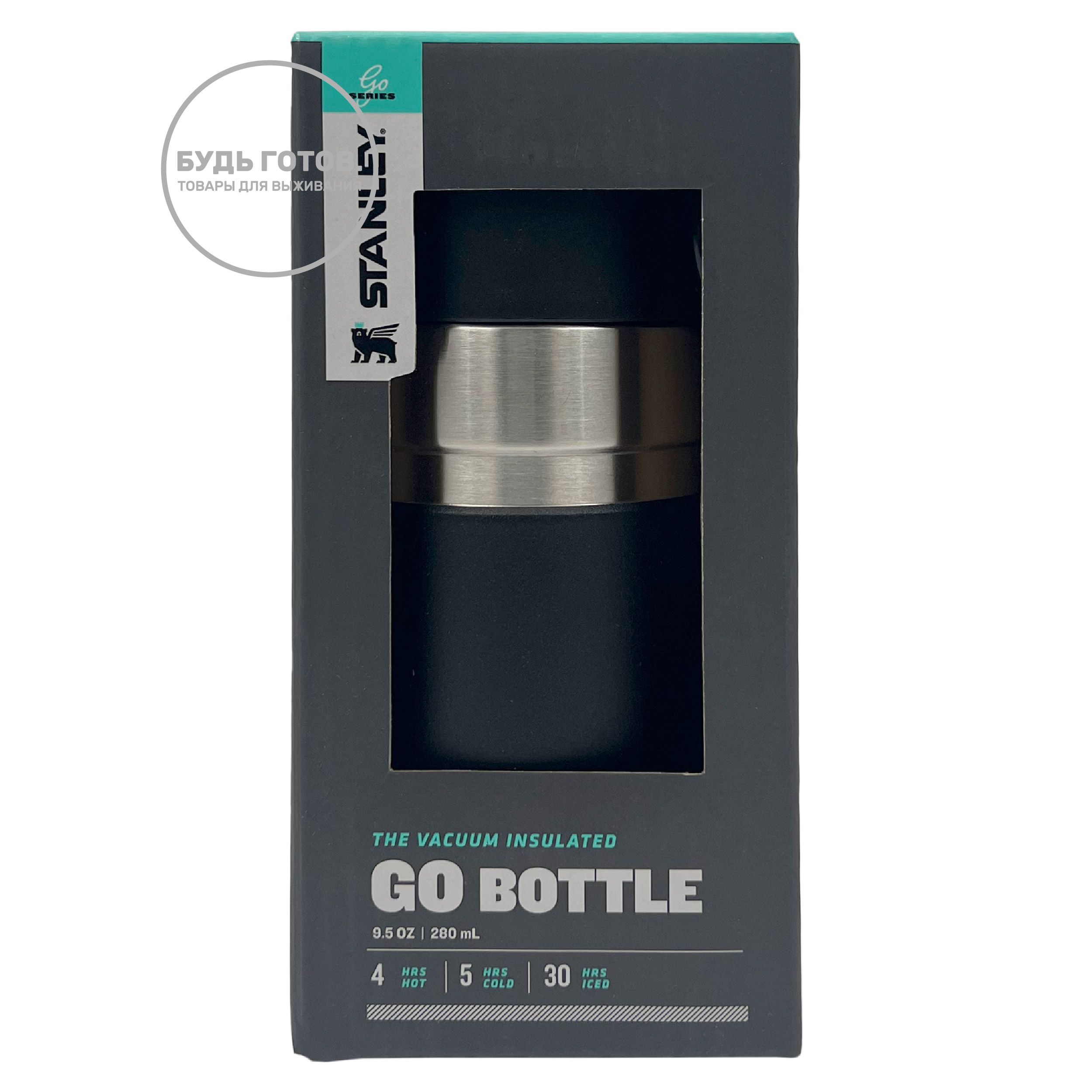 ТЕРМОКРУЖКА STANLEY GO BOTTLE 10-10261-001, черная, 280 ml с доставкой по России и в Казахстан | BreadyФото 6