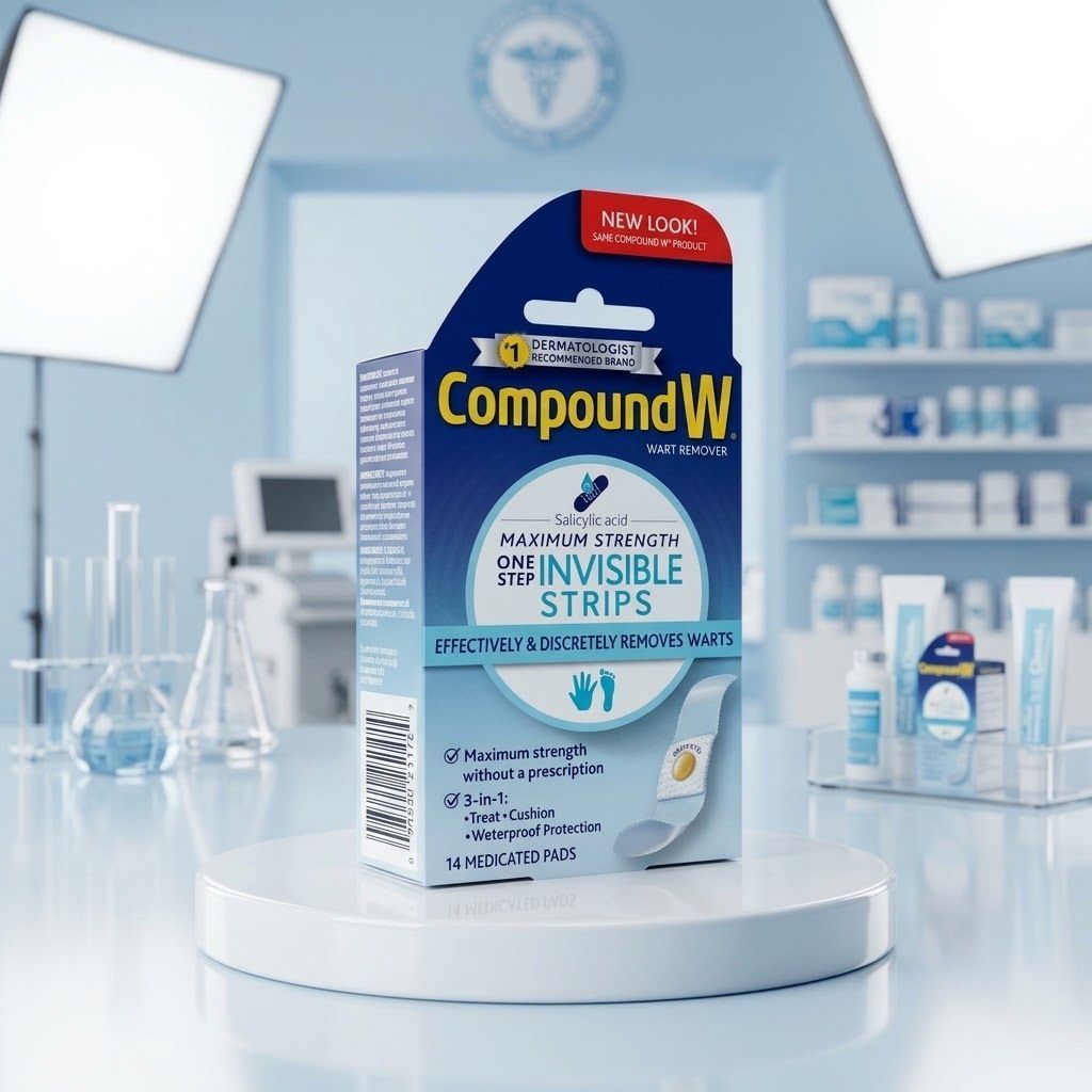 Прозрачные пластыри для удаления бородавок Compound W One Step Invisible Strips с доставкой по России | BreadyФото 3