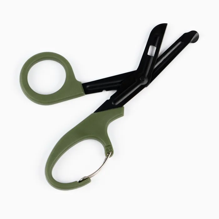 Тактические ножницы с карабином 19см олива с доставкой по России | BreadyФото 0