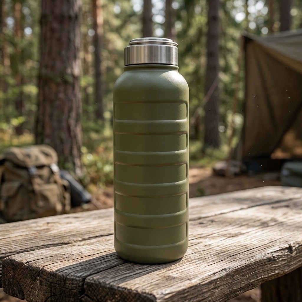 Термобутылка Tyeso TS-8816 1000ML зелёная с доставкой по России | BreadyФото 3
