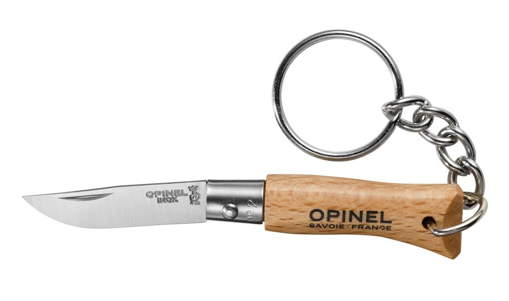 Нож-брелок складной Opinel №2 VRI Tradition Inox с доставкой по России и в Казахстан | Bready