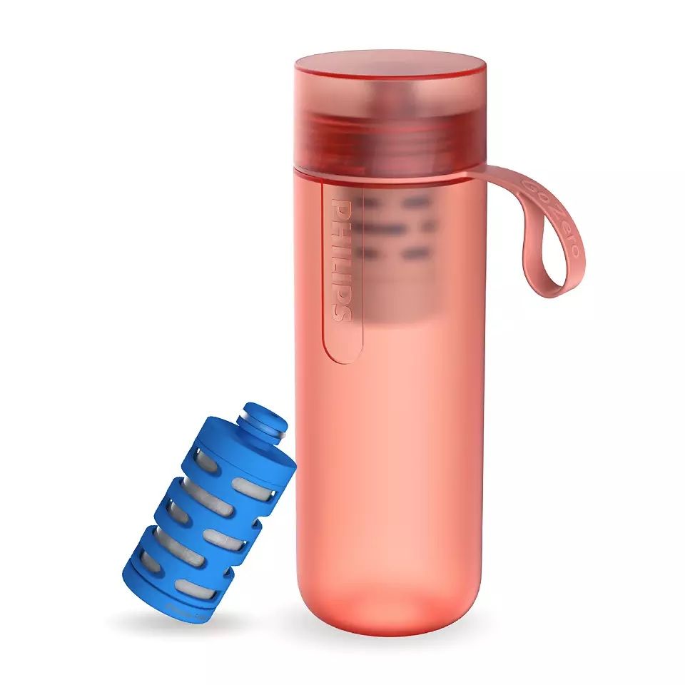 PHILIPS Бутылка-фильтр для фитнеса и спорта, розовый AWP2712RDR/58 с доставкой по России и в Казахстан | BreadyФото 0