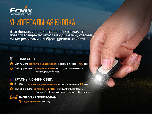 Фонарь Fenix E-LITE с доставкой по России и в Казахстан | BreadyФото 11