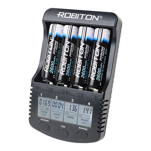 Зарядное устройство Robiton MasterCharger Pro с доставкой по России и в Казахстан | BreadyФото 0