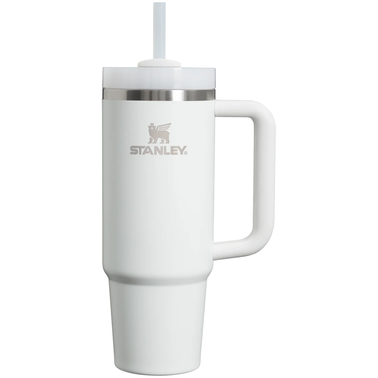 Термокружка STANLEY THE QUENCHER H2.0 FLOWSTATE TUMBLER (белый), 887 ml, 10-11912-083 (ДИСКОНТ) с доставкой по России | BreadyФото 0