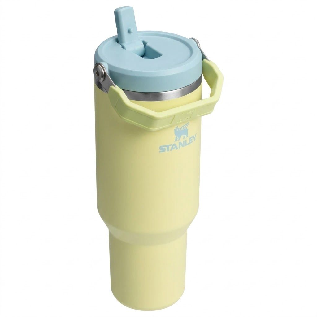 Стакан IceFlow Flip Straw Tumbler STANLEY, 887 ml, 10-13319-005 (цвет Pomelo) с доставкой по России | BreadyФото 3