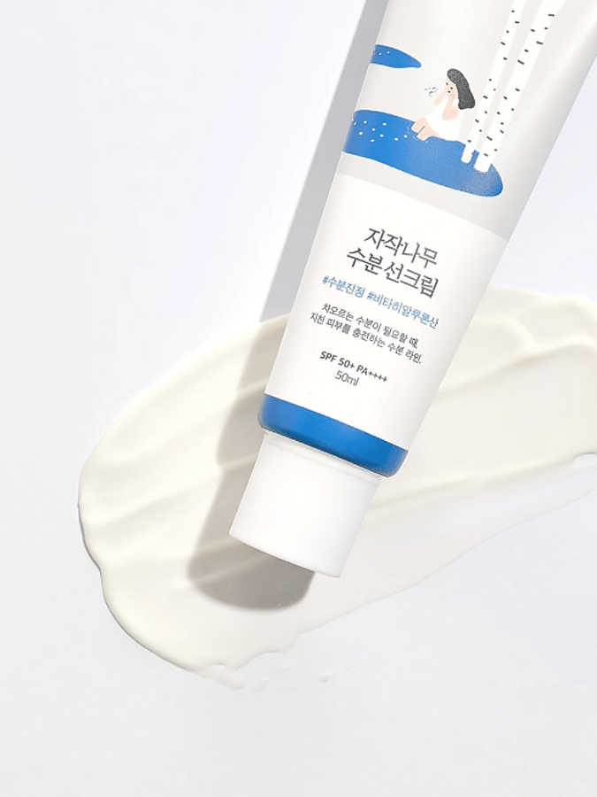 Солнцезащитный крем Birch Juice Moisturizing SPF50+ PA++++ Round Lab с доставкой по России | BreadyФото 1